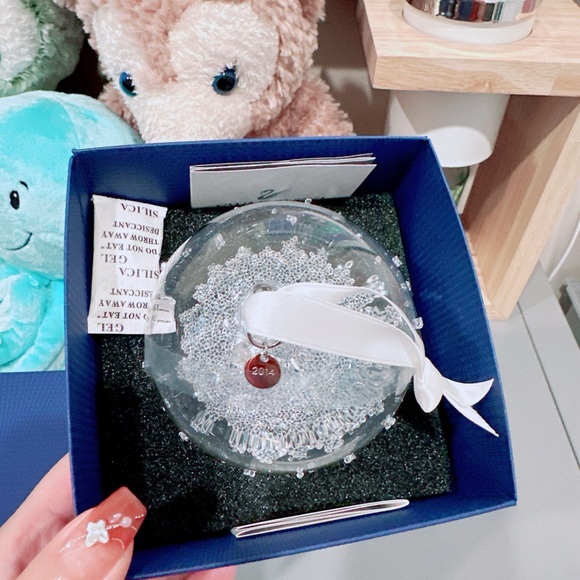 Swarovski 2014 limited edition Annual Christmas Ball Ornament/NWB - Picture 8 of 11